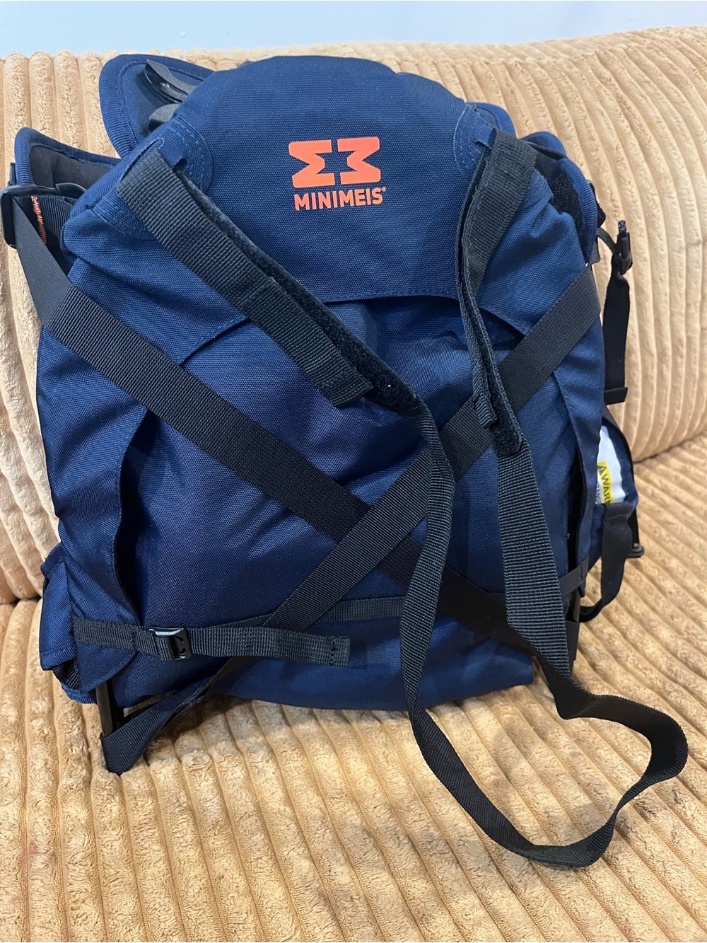 Navy Child Carrier Backpack - Navy Blue